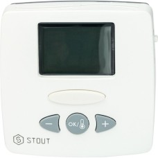 STOUT Термостат комнатный электронный WFHT-LCD c выносным датчиком