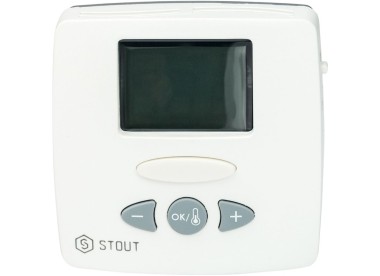 STOUT Термостат комнатный электронный WFHT-LCD c выносным датчиком