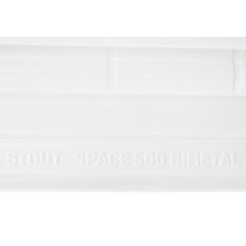 STOUT Радиатор биметаллический Space 500, 12 секций, боковое подключение