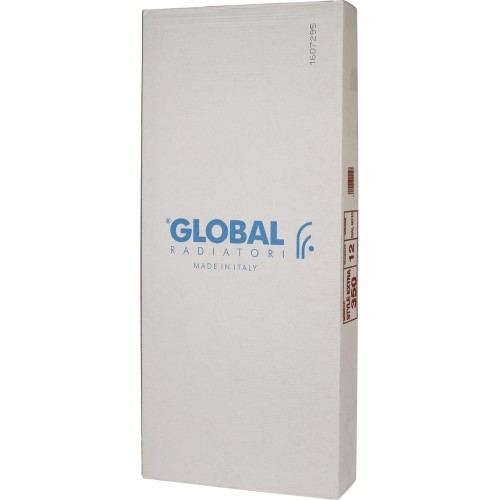 GLOBAL Радиатор биметаллический Style Extra 350, боковое подключение, 12 секций