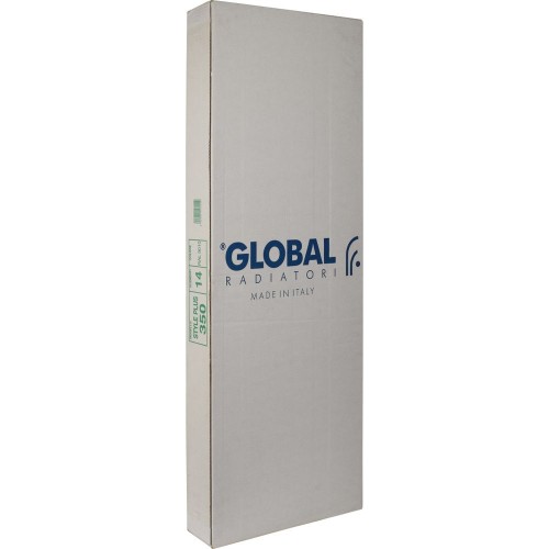 GLOBAL Радиатор биметаллический Style Plus 350, боковое подключение, 14 секций
