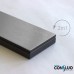 PESTAN Душевой лоток Confluo Premium Black Glass Line 550 мм, хром матовый/черное стекло