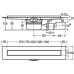 VIEGA Душевой лоток Advantix  4983.10 с решеткой Visign ER10, горизонтальный сток, 750 мм