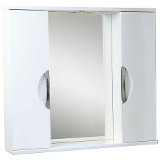 EMMY Зеркало со шкафчиками Милли 80 с подсветкой