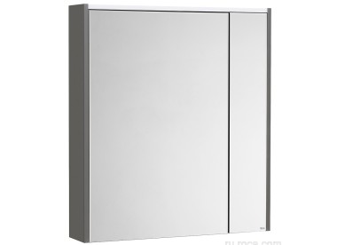 ROCA Зеркальный шкаф Ronda 700 мм с подсветкой, белый глянец/антрацит