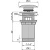 ALCAPLAST Донный клапан сифона A392C для умывальника Click/Clack, 5/4″