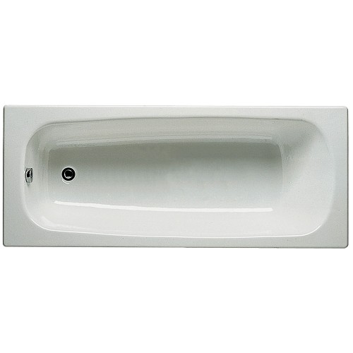 ROCA Ванна чугунная Continental 170 x 70 прямоугольная, без антискользящего покрытия