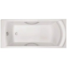 JACOB DELAFON Ванна чугунная Biove 170 x 75 прямоугольная, с отверстиями для ручек и антискользящим покрытием