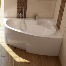 RAVAK Передняя панель с креплением для ванны Asymmetric 150 см, правая, белая