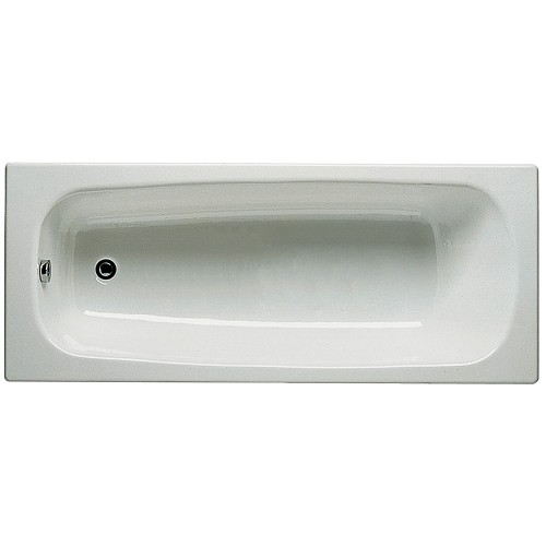 ROCA Ванна чугунная Continental 100 x 70 прямоугольная, без антискользящего покрытия
