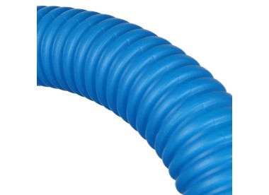 STOUT Труба гофрированная ПНД, цвет синий, Ø32/ 25 мм