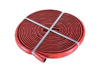 ENERGOFLEX Полиэтиленовая теплоизоляция Super Protect, красная, 18/4 мм, рулон 11 м