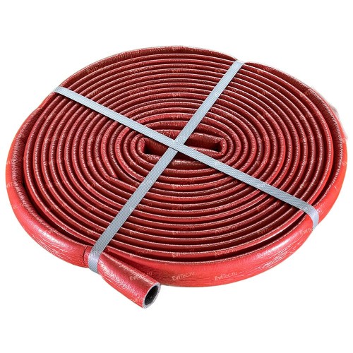 ENERGOFLEX Полиэтиленовая теплоизоляция Super Protect, красная, 18/4 мм, рулон 11 м