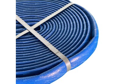 ENERGOFLEX Полиэтиленовая теплоизоляция Super Protect, синяя, 18/4 мм, рулон 11 м