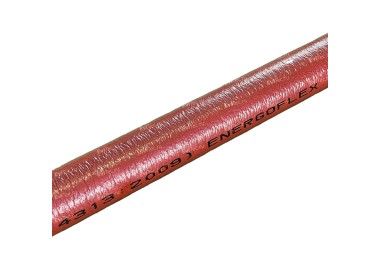 ENERGOFLEX Полиэтиленовая теплоизоляция Super Protect, красная, 35/6 мм, трубка 2 м